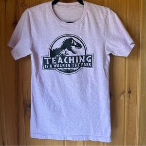 Women’s Purple Teacher Shirt - Size Small